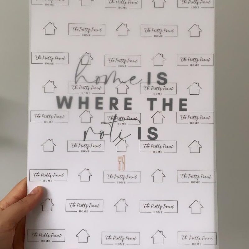 Sunday lie ins and parathe print