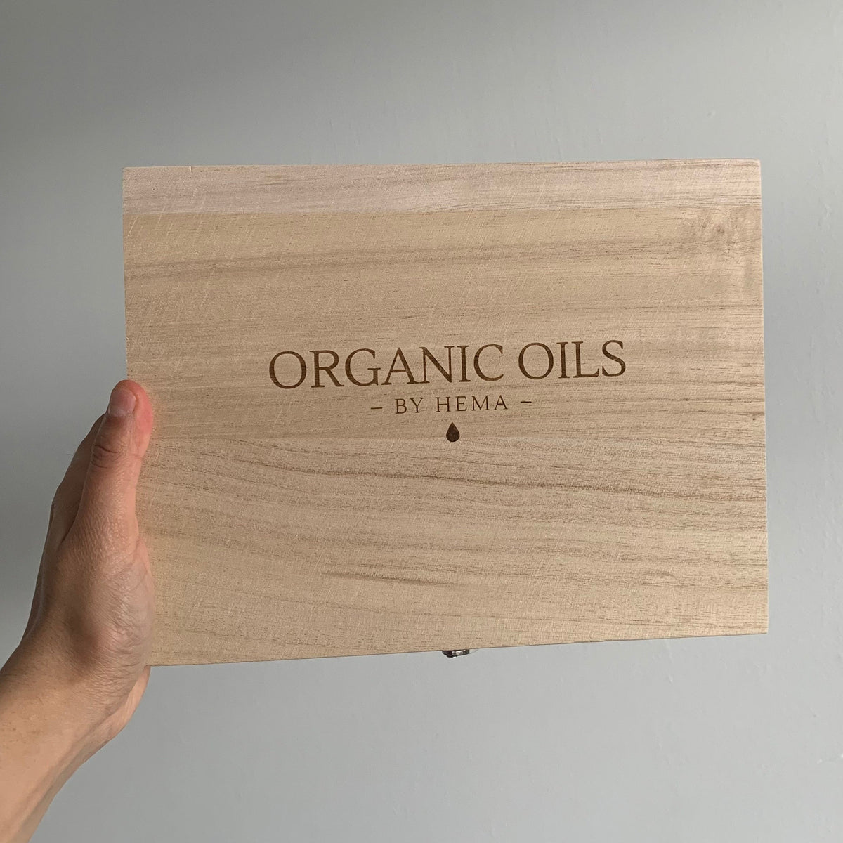 Personalised business logo wooden box