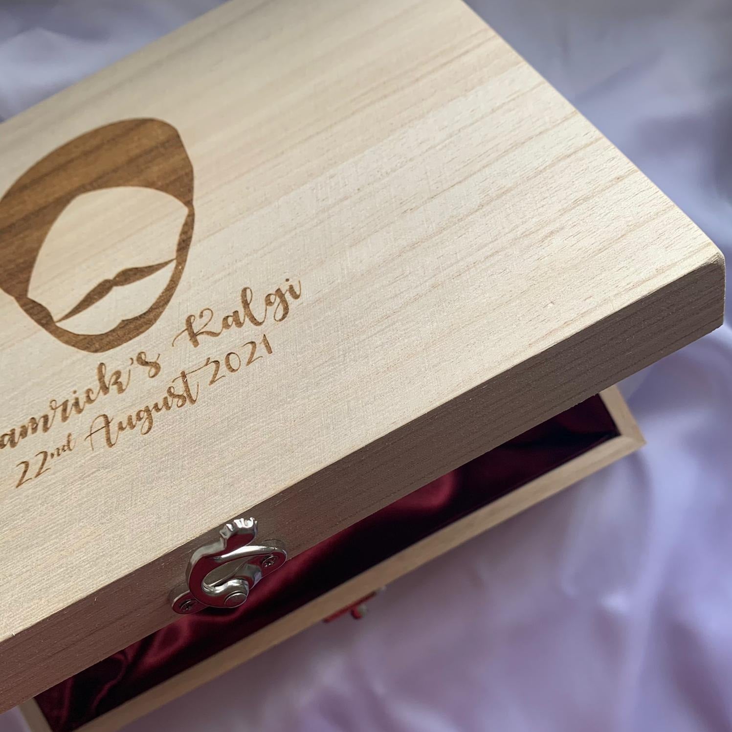 Kalgi box personalised turban man